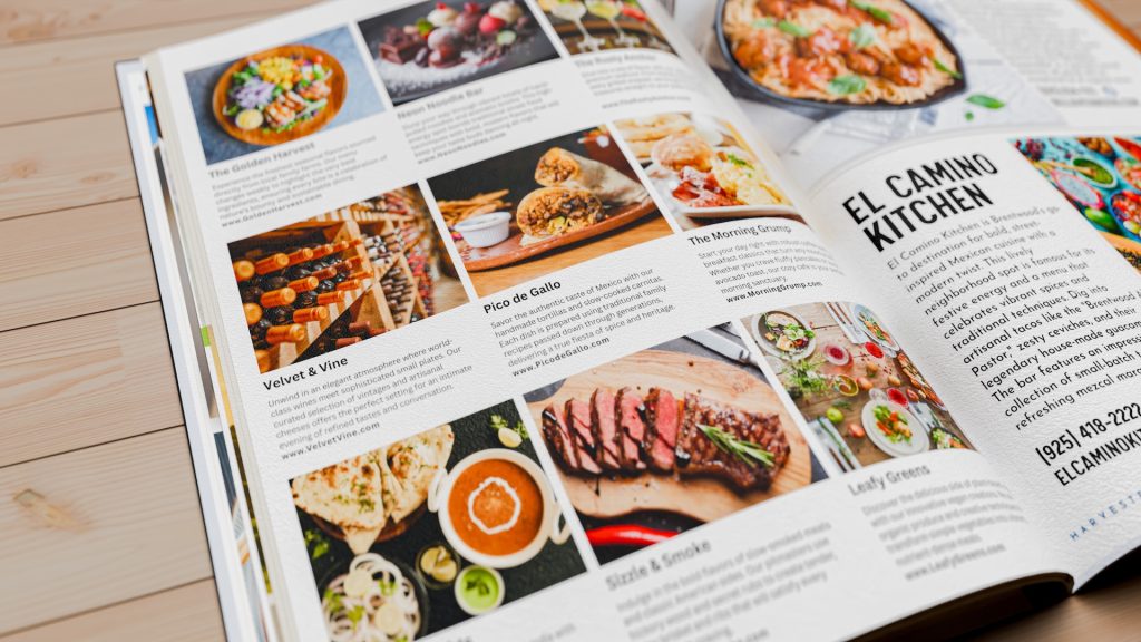 1:9 Ad Example Harvest Time 1/9 Ad Example